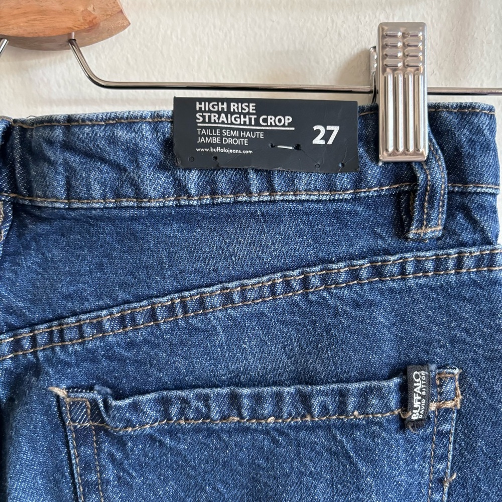 BUFFALO I NWT US27 Brooke High-rise Straight Denim Jeans - Picture 4 of 11